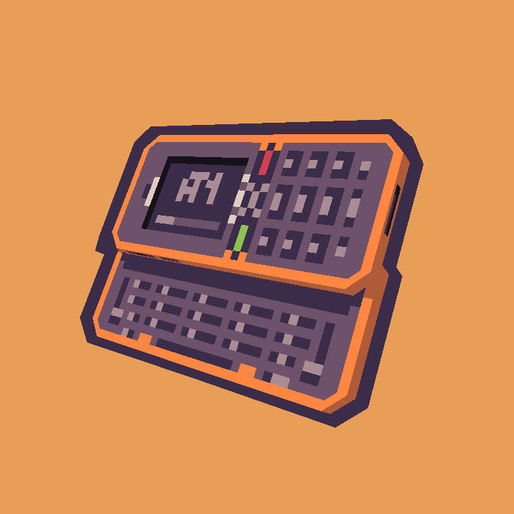 Clamshell Flip Phone